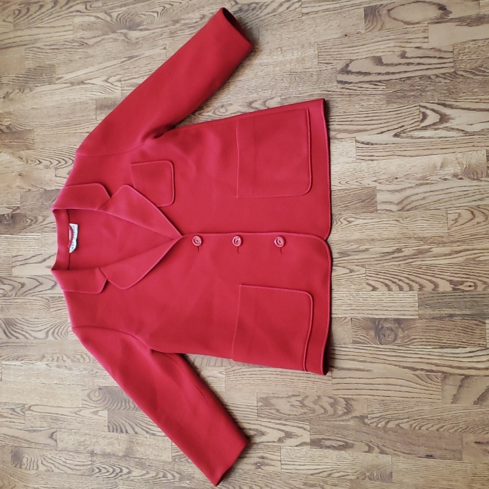 (L) Weinberg Paris Made in France Designer Solid Color Formal Office Workwear